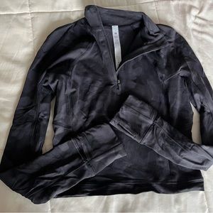 Rulu Run Cropped Half-Zip